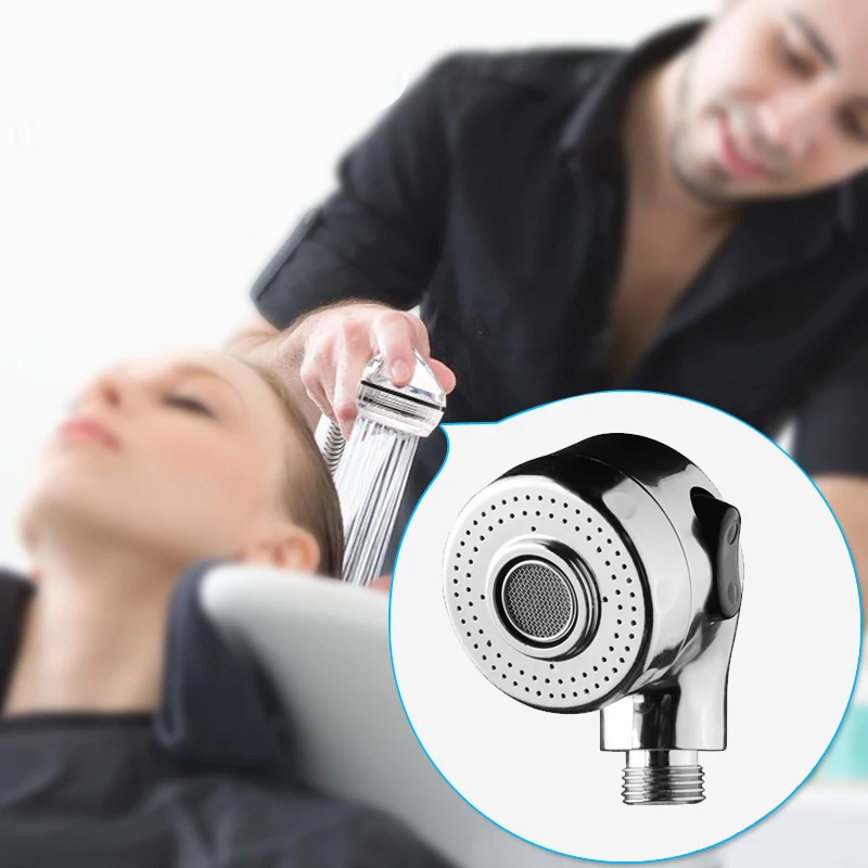 Bathroom Shower Head Hair Beauty Room Water-Saving Wash Shower Head Barber Shop Shower Nozzle Sprinkler Sprayer Filter Head