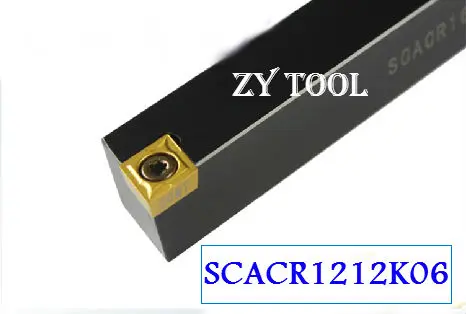 Free shipping SCACR/L1212K06, Metal Lathe Cutting Tools Lathe Machine CNC Turning Tools External Turning Tool Holder