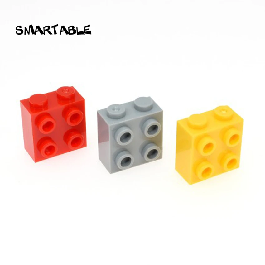 Smartable Technical Brick Special 2 x 2 with Studs on 1 Side Building Blocks Parts Toys For Kids Compatible  22885 50pcs/lot