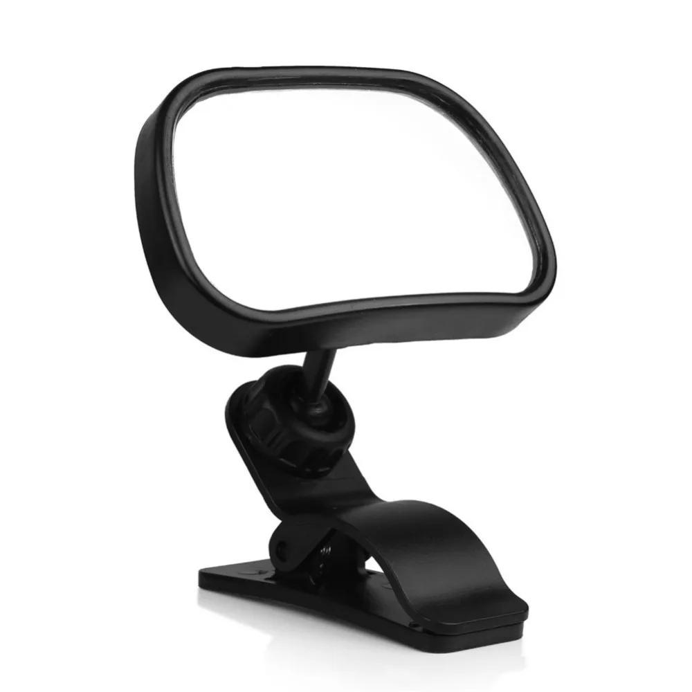 Car Back Seat View Baby Mirror 2 in 1 Mini Children Rear Convex Mirror Adjustable Auto Kids Monitor Safety Reverse Safety Seat