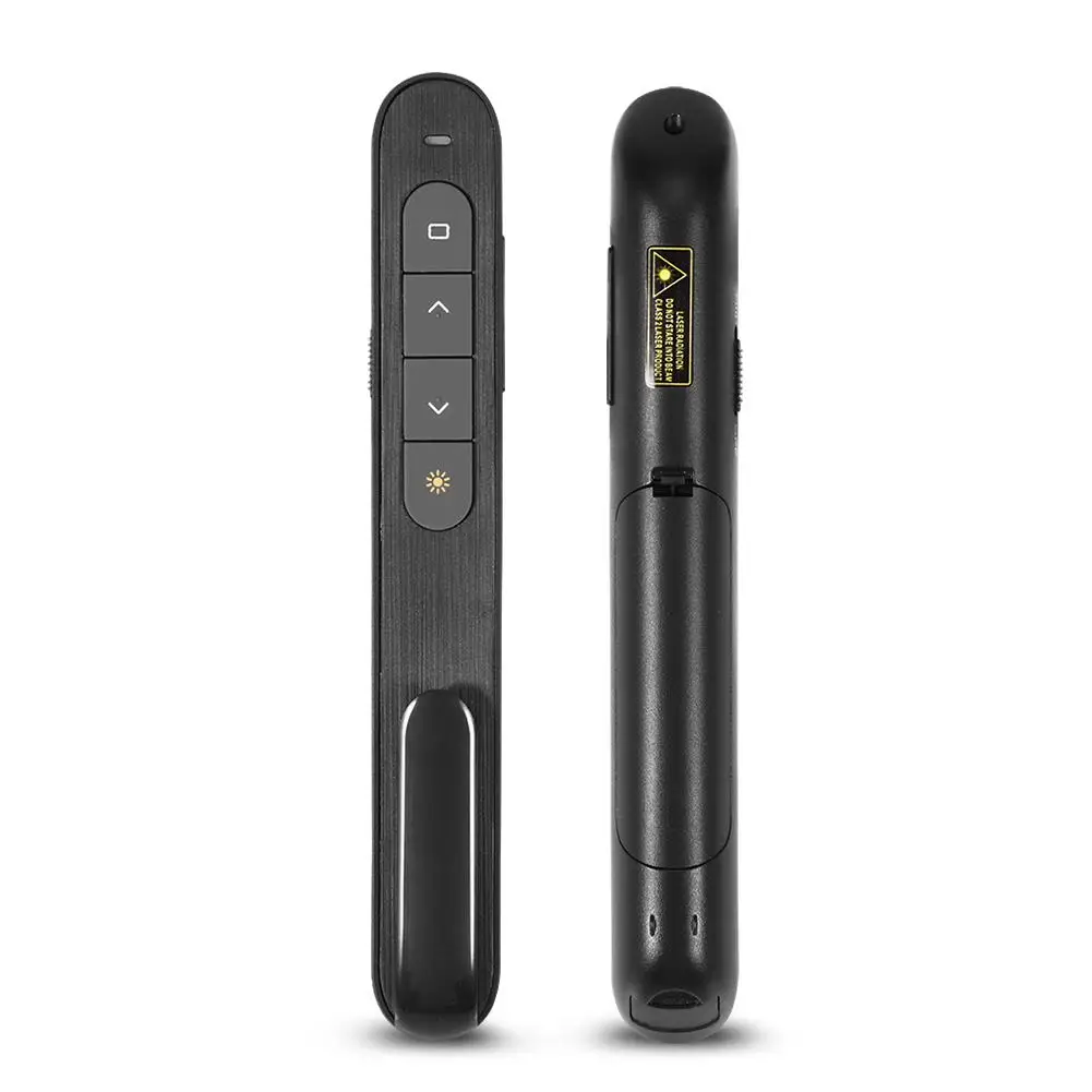 RF Remote Control 2.4GHz Wireless Mini USB PowerPoint PPT Presentation Pointer Clicker Pen with USB Receiver