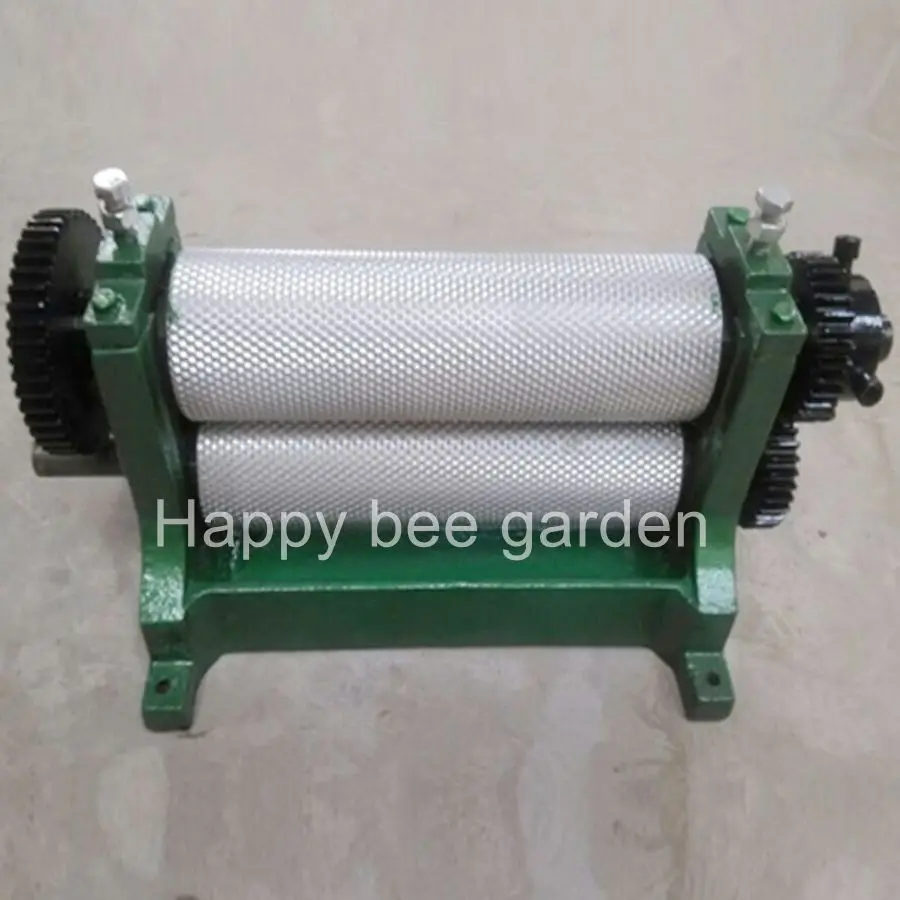 

Manual 450mm beeswax foundation sheet roller machine
