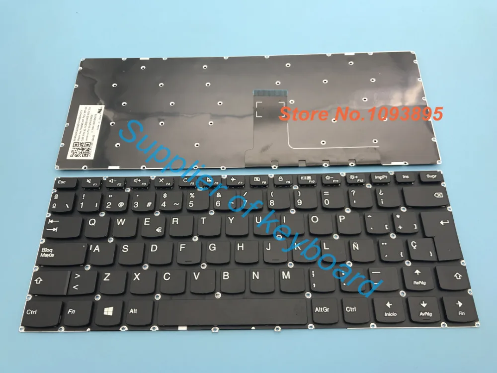 

NEW For LENOVO Ideapad V310-14IKB V310-14ISK V510-14IKB Latin Spanish Keyboard No BACKLIT