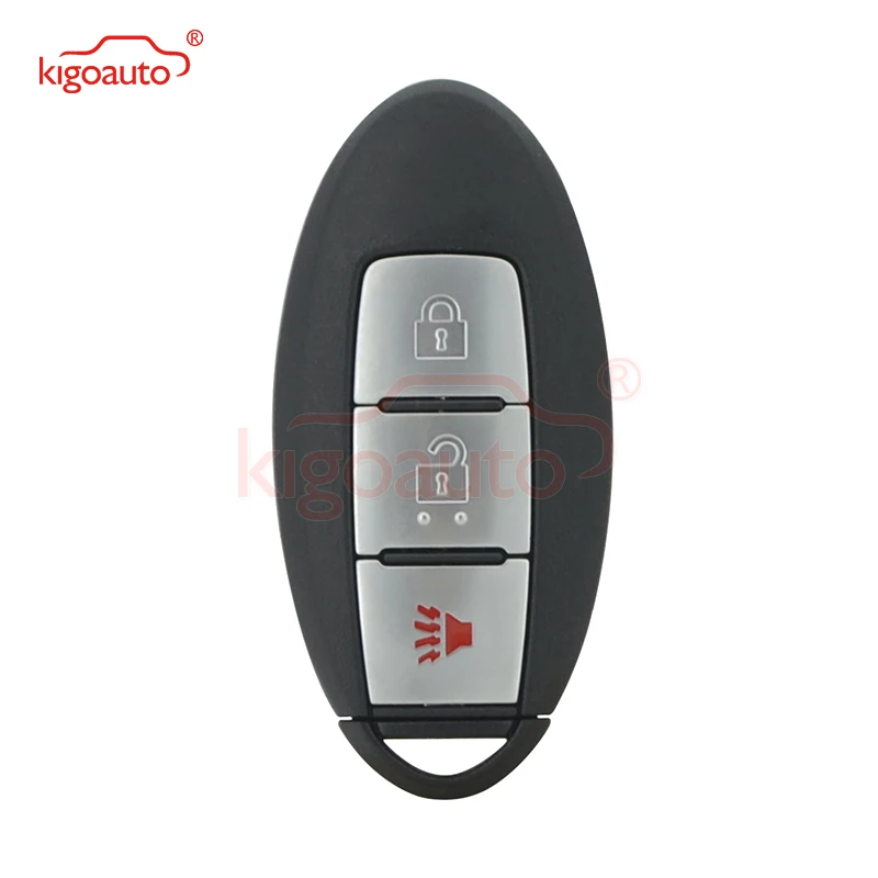 

KIGOAUTO S180144005 Smart Car Key 3 Button 433mhz ID47 Chip for Nissan Pathfinder key 2013 2014 2015 KR5S180144014