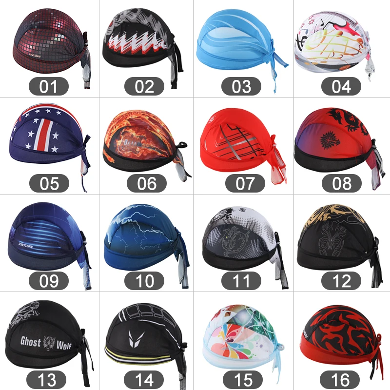 XINTOWN Outdoor Cycling Headbands Dragon & Tiger Bike Bicycle Sports Cap Bandana Hat Scarf