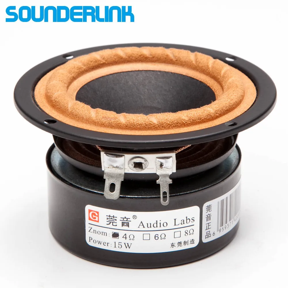 2PCS/LOT Audio Labs 3'' Full Range frequency Speaker 3 inch unit tweeter Medium and bass driver repair DIY home theater