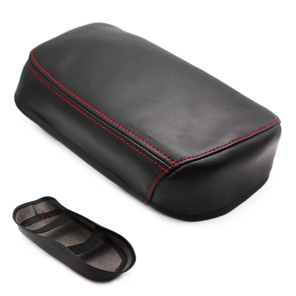 Car Styling Center Control Armrest Box Cover microfiber leather Protector Pad for Toyota RAV4 2006 2007 2008 2009 2010 2011 2012