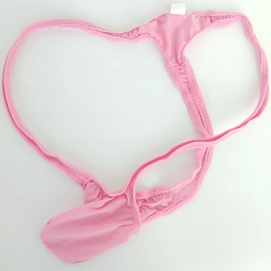 Male bag thong transparent ultra-thin nylon rack jj sets circleof elastic