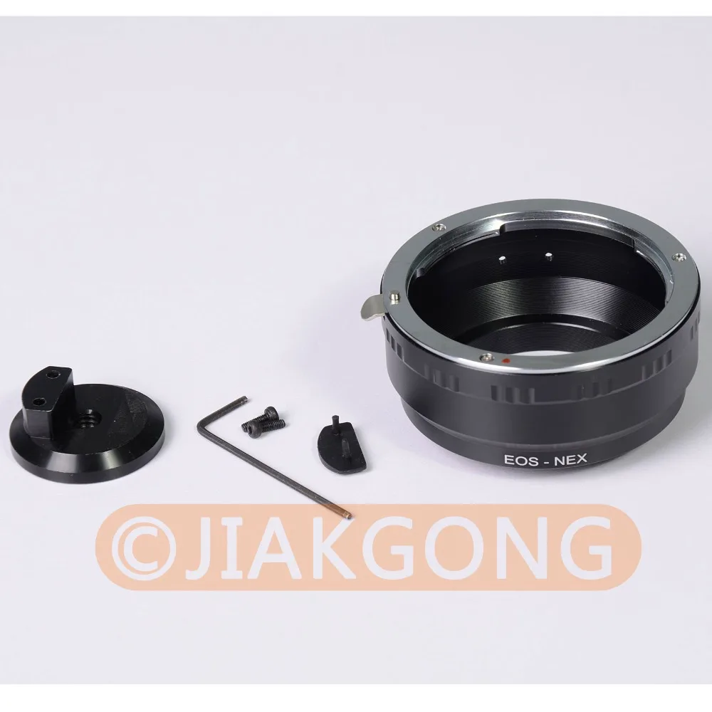 Lens Adapter Ring với Tripod 1/4 "núi Đối Với Canon EOS Lens Và SONY NEX E Núi EF S NEX 7 5 3