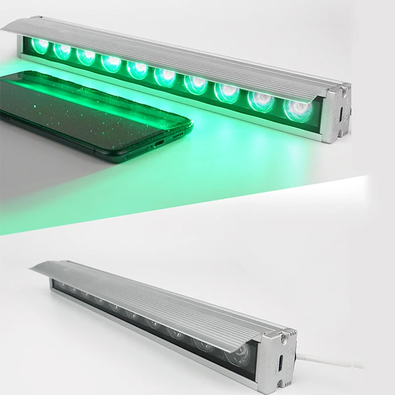 Pantalla LED lámpara de control de polvo de huellas dactilares Luz de detección de arañazos Luz de búsqueda de grasa para herramienta de reparación de teléfonos