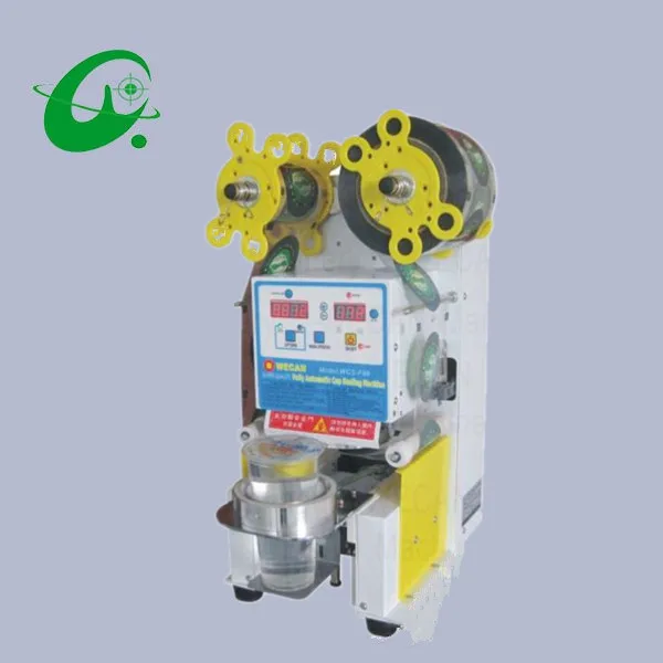 Professional full automatic cup sealing machine capper capping machine cup sealer 98mm