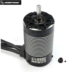 Hobbywing EZRUN 3660 G2 Motor 4600KV /4000KV/3200KV Speed Controller Brushless Motor for 1/10 Car Truck