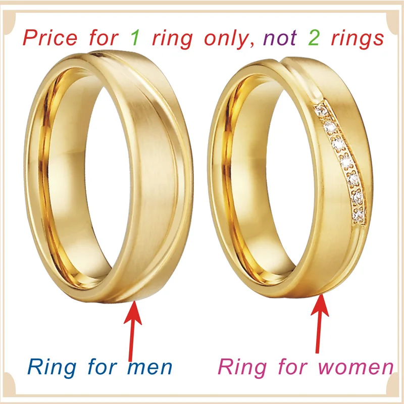 2021 Love Alliance Wedding Bands Couple Rings For Men And Women Color Stainless Steel Jewelry Marriage Engagement Ring