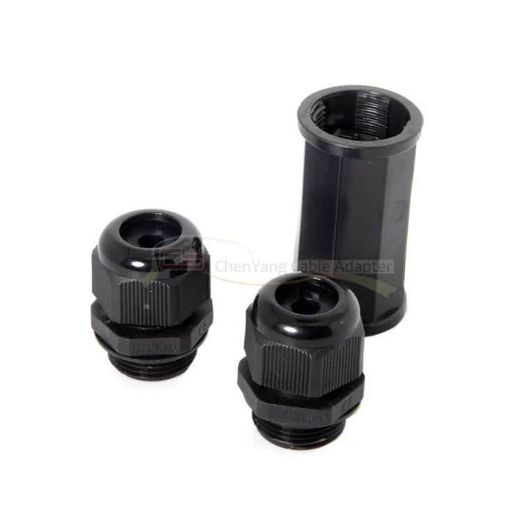 방수 잠금 CAT6 RJ45 암-암 이더넷 네트워크 확장 어댑터 커플러 금도금 접점 Lan