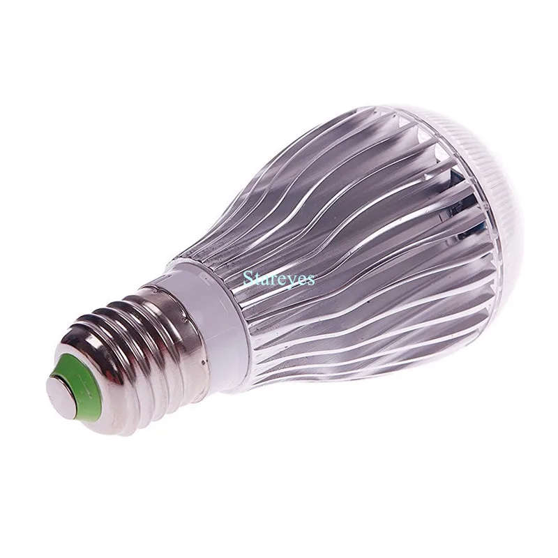 Free shipping 6 pcs RGB led lamp Colorful 9W E27 RGB LED Bulb globe Light lighting with Wireless 24 key Remote Control