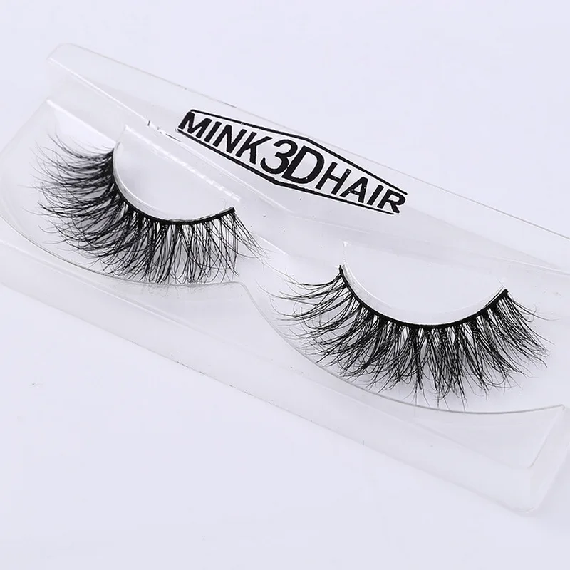 DOCOCER 3D Mink Eyelashes Upper Lashes 100% Real Mink Strip Eyelashes Handmade Crossing Mink Eye Lashes Extension