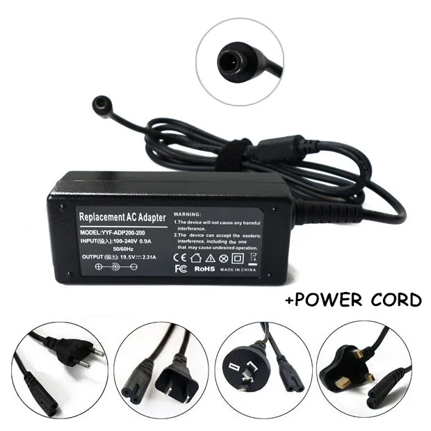 AC Adapter Laptop Charger Plug For Dell XPS13-9001sLV XPS13D-148 321X-0267 XPS13-6928sLV XPS13-7000sLV Charger Carregador 45W