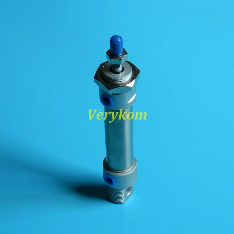 اسطوانة هواء صغيرة MA 32X80 32x60 من الفولاذ المقاوم للصدأ ، تعمل بالهواء المضغوط 32 مللي متر ، تجويف 60 مللي متر 80 مللي متر ، مكبس مزدوج المفعول 1/8 "Airtac