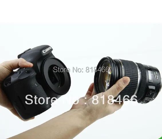 camera reverse adapter ring for canon   58mm Macro Reverse lens Adapter Ring for CANON EOS EF Mount 550d 650d 450d 700d 1000d