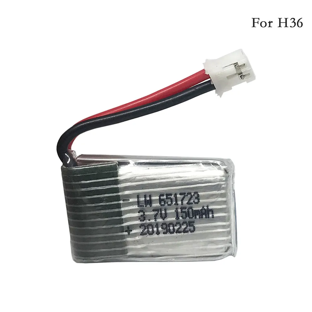 5pcs/lot 3.7v 150mah 30C For H36 F36 Eachine E010 E010C E011 E013 NH010 Battery RC Quadcopter Spare parts 3.7v 150 LIPO Battery