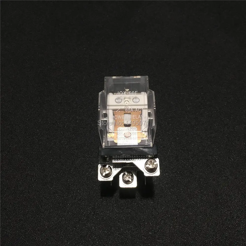 

1pcs JQX-60F-1Z 60A High Power Relay 12VDC 24VDC 110VAC 220VAC Electromagnetic Relays JQX-60F 1Z SPDT 5Pin 1NO 1NC