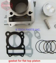 Gasket SET 62mm Cylinder TOP END Gasket for BIG BORE KIT 150CC GS125 GN125 EN125 GZ125 DR125 TU125 157FMI