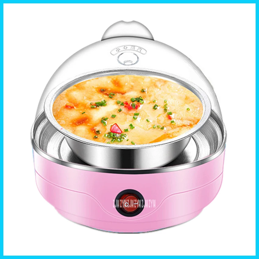 Family Multifunction Steam Electric Food With Safety Function 360 Degrees Steam 7 Egg Boilers With Transparent Cover Y-ZDQ1 220V