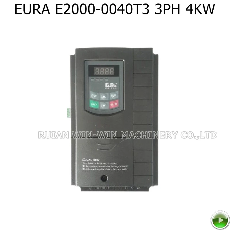 E2000-0040T3 E20000040T3 3PH 4KW 4000w ac dc EURA variable frequency inverter price 100% new