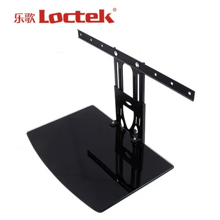 Loctek General Set Top Box Mount Keypunch Top Box Digital TV Set Wall Mount DVD Mount DVD Shelf AV Stand