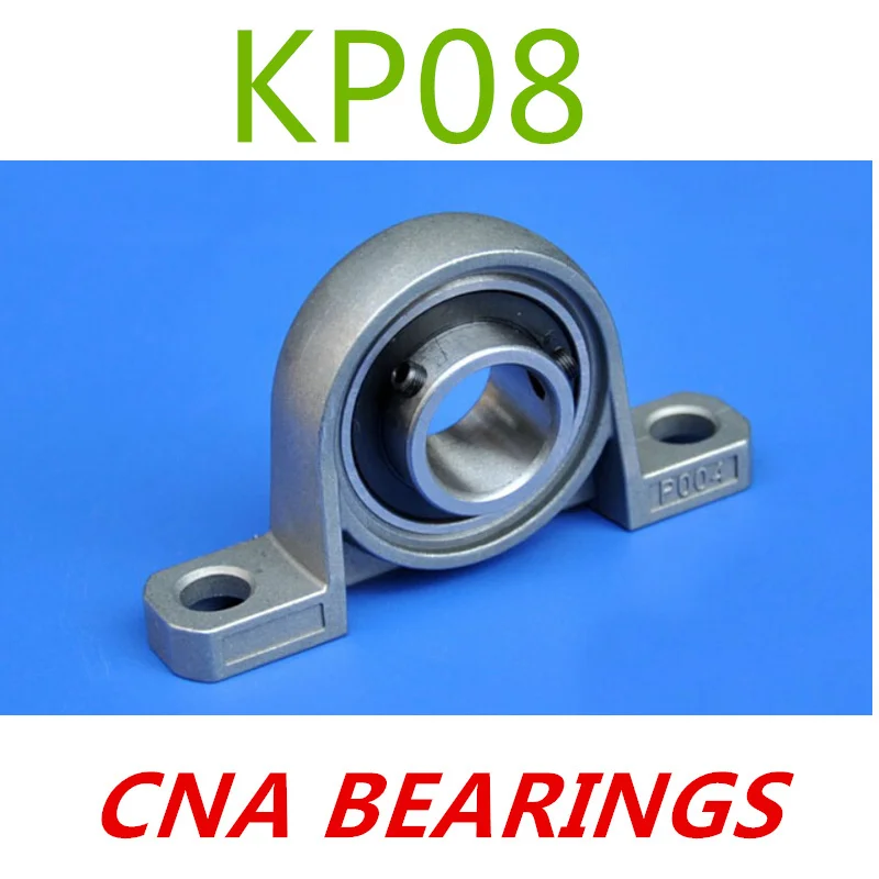 

4 pcs/lot 8 mm bearing kirksite bearing insert bearing with housing KP08 pillow block bearing