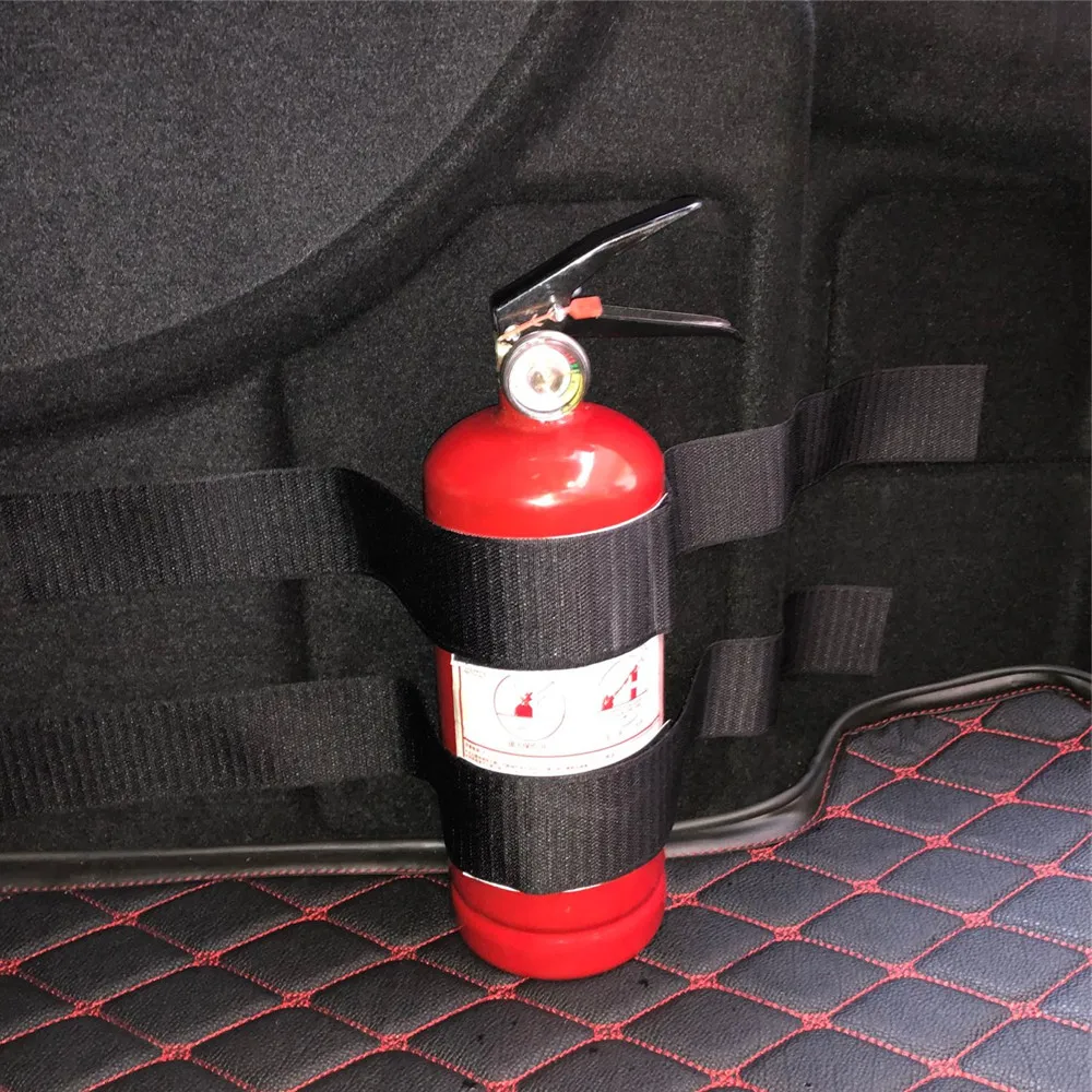 Car Trunk Fire Extinguisher Magic Belts for Mitsubishi GT-PHEV XR-PHEV Delica Xpander L200 Mirage Samurai EX FORTIS