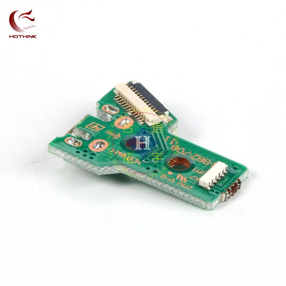 Hothink placa de porta de carregamento usb 20 para ps4 controle dualshock 4 peças de reparo