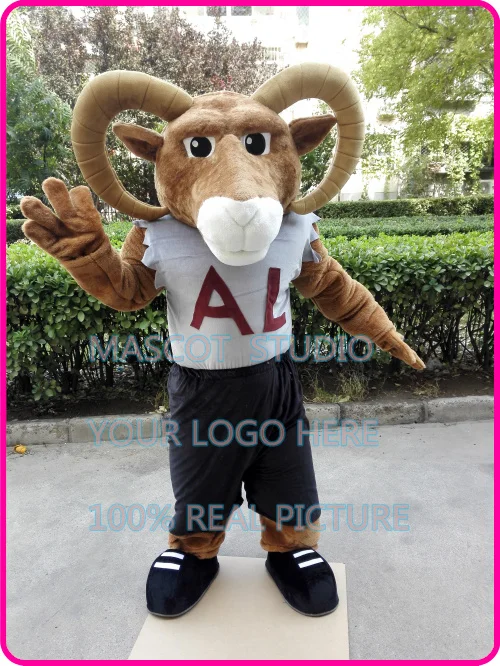 bighorn ram mascot costume long horn goat custom fancy costume anime cosplay kit mascotte theme fancy dress carnival41415