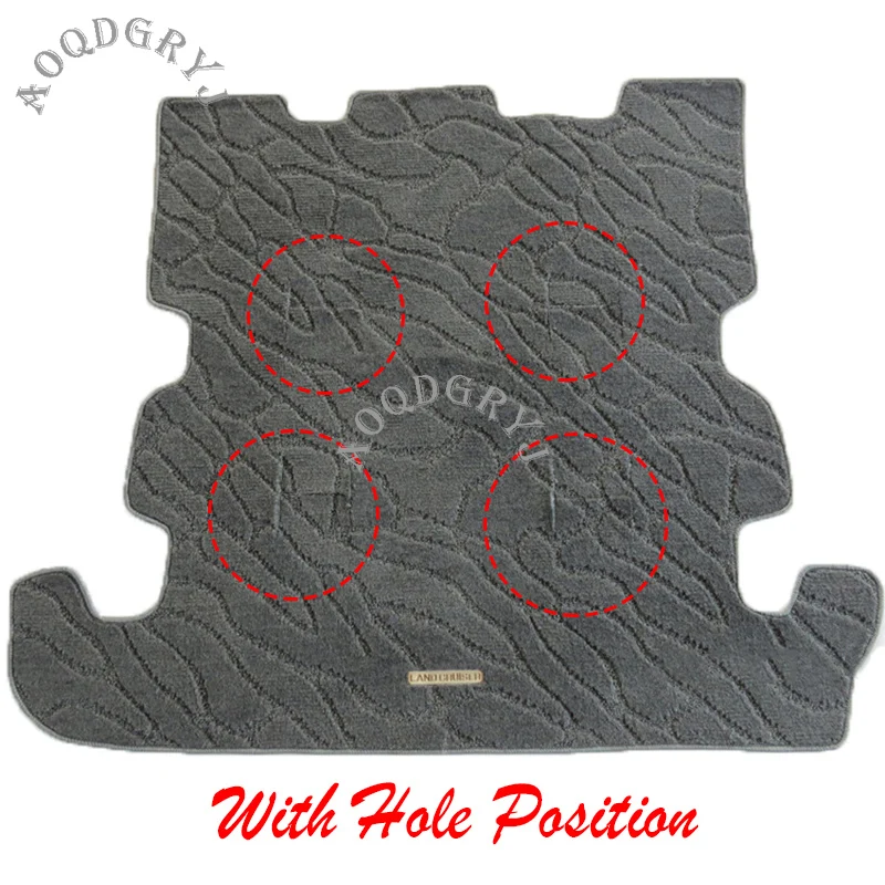 Car Styling 1pcs For Toyota Land Cruiser LC100 2002-2007 Trunk Floor Mat Carpet Protection Cover