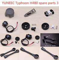 YUNEEC typhoon H480 RC Quadcopter spare parts  original accessories Motor Arm blade seat led lampshade Iron card set