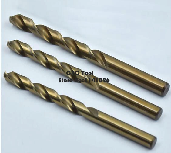 1 PZ 13.1mm-16mm HSS-Co Cobalto M35 di Canapa Fiori Trapano Speciale In Acciaio Inox Twist Drill bit (13.5mm/14mm/14.5mm/15mm/16mm)