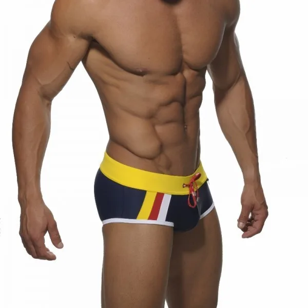 Hot! Sexy Men Swimwear  Trunks Nylon Bikini Bikini Boxer Shorts Swimsuit for Man Gay Beach Pool Board Wear SEOBEAN Brand