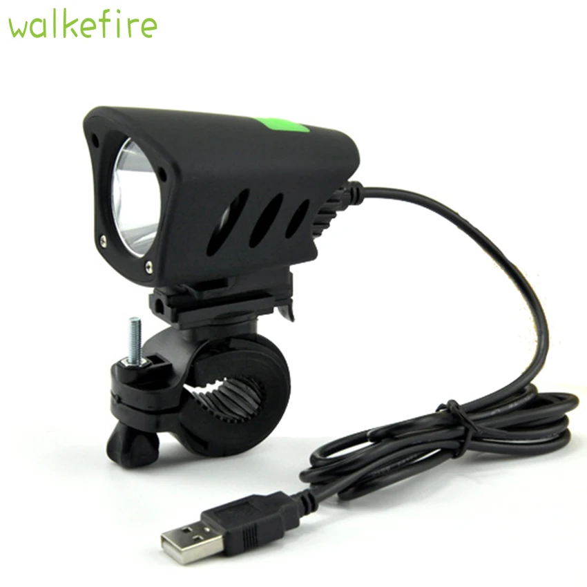 Walkfire 360 Degree Rotate Bicycle USB Light Cycling Waterproof Bike Headlight Riding MTB Front Light Lamp Bicycle Accessories