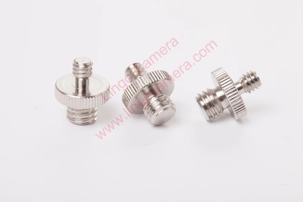 1/4" Male Threaded to 3/8" Male Threaded Double Male Screw Adapter
