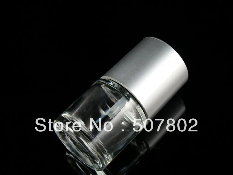 10ml free shipping 100pcs/lot silver high quality nail polish bottle bottles, empty polish bottles,nail polish container