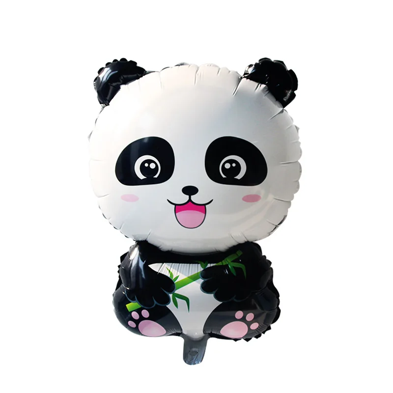 Cartoon Panda Theme Birthday Party Decorations Kids Disposable Tableware Set Plate Napkins Cup Ballon Baby Shower Party Supplies