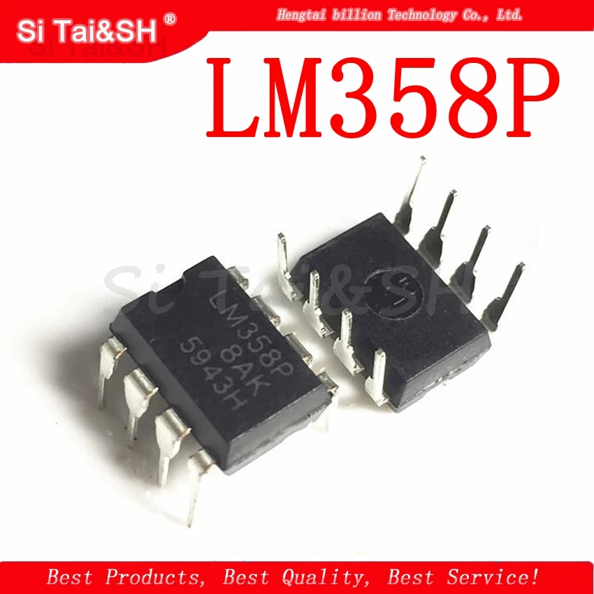 10pcs LM358P DIP8 ICs