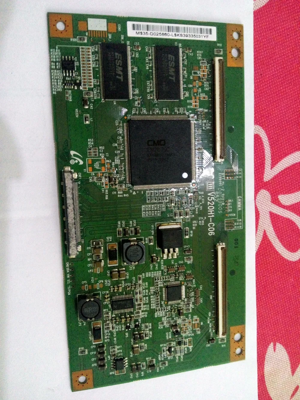 ด้วย IC tyep V520h1-c06 v520h1-l08กระดาน T-CON ลอจิก