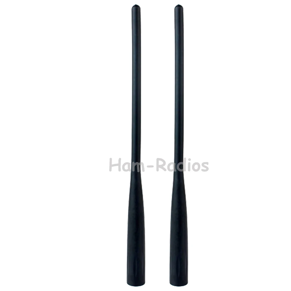 

2PCS Walkie Talkie VHF 136-174MHz Antenna Male for ICOM FA-S270C IC-95 IC-R5 IC-R6 IC-E80 E91 E92 Two Way Radio