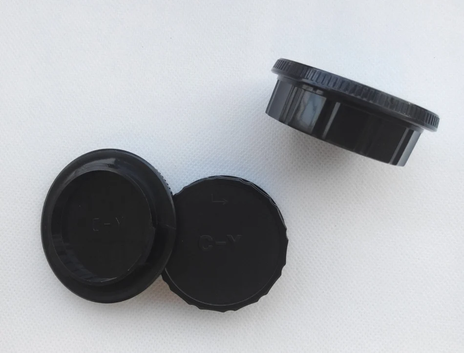 NP3212 Set von Professionelle Hinten Objektiv Kappe und Kamera Körper Kappe für C-Y
