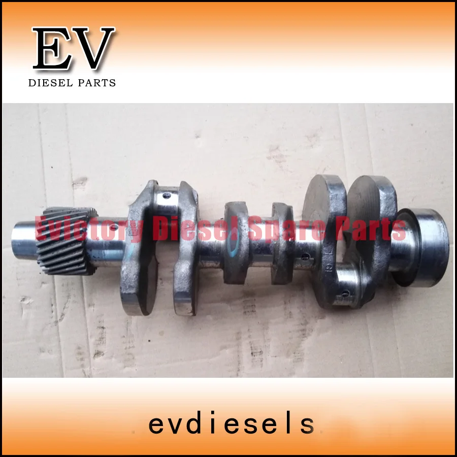 Steel for Yanmar 3D78 3TNE78 3TN78 Crankshaft  for Kobelco Mini Excavator