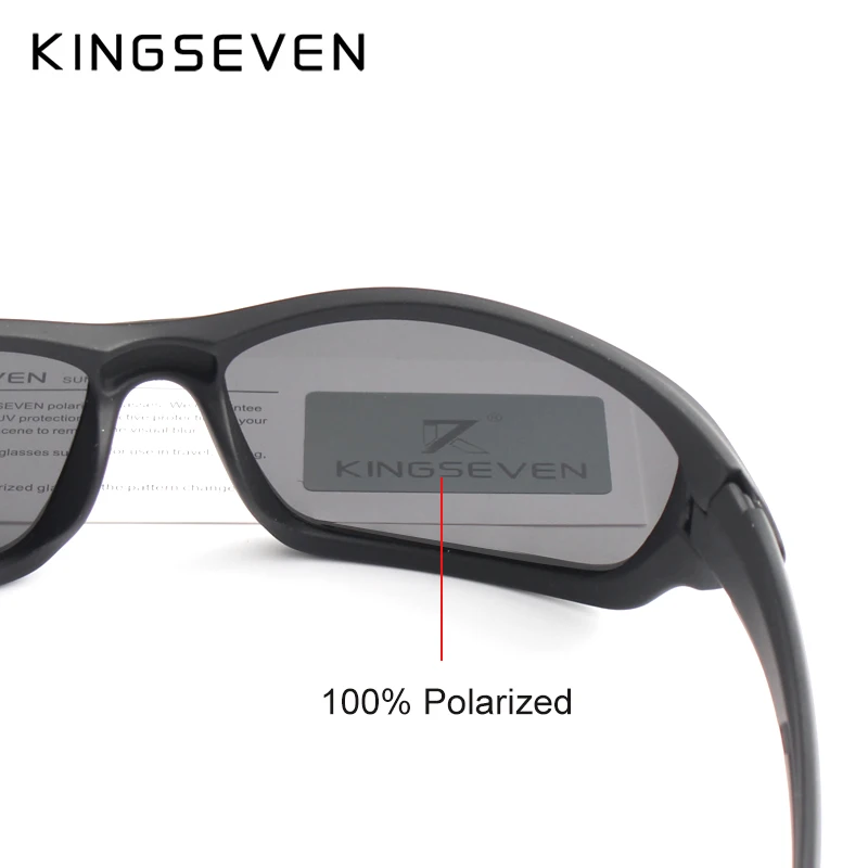 Kingseven 브랜드 클래식 선글라스 남성 편광 안경 운전 원래 액세서리 Sun Glasses for Men/Women Oculos De Sol
