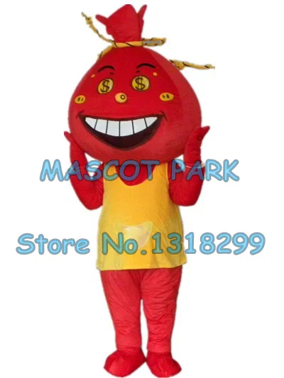 

money bag mascot costume bank custom adult size cartoon character cosply carnival costume 3244