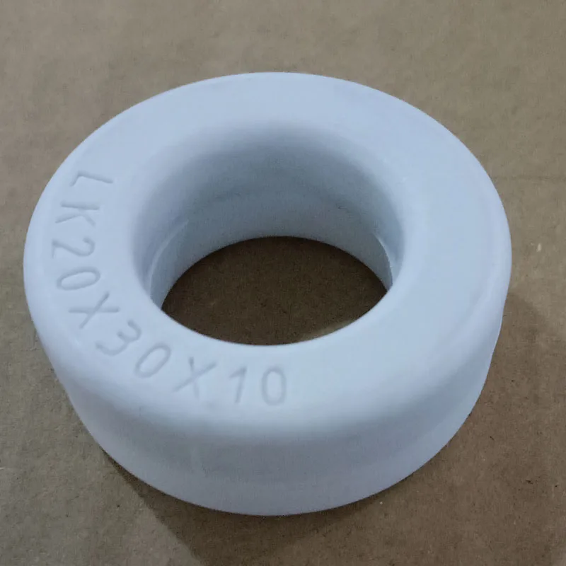 Amorphous nanocrystalline common mode inductor filter core diameter 30X inner diameter 20X high 10MM white shell ring