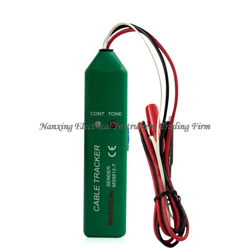 Mastech New Network Cable Tester MS6812 Telephone Phone Network Cable Wire Line RJ Tracker Detector Tester High Quality